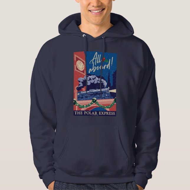 The Polar Express - All Aboard! Hoodie (Front)