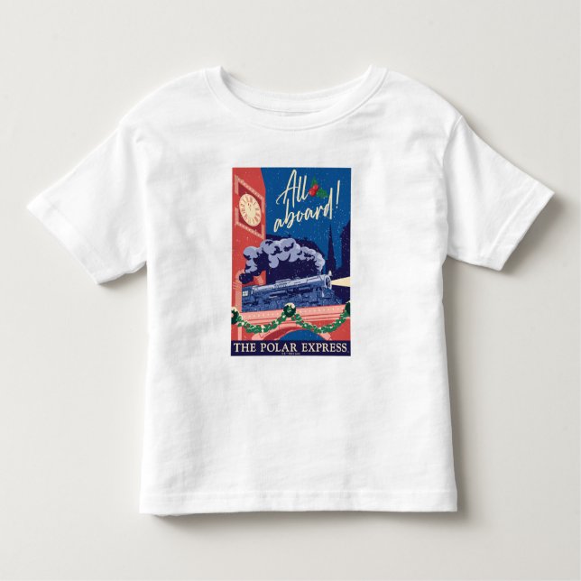The Polar Express - All Aboard! Toddler T-Shirt (Front)