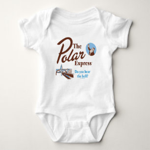 The Polar Express   "Do You Hear The Bell" Retro Baby Bodysuit