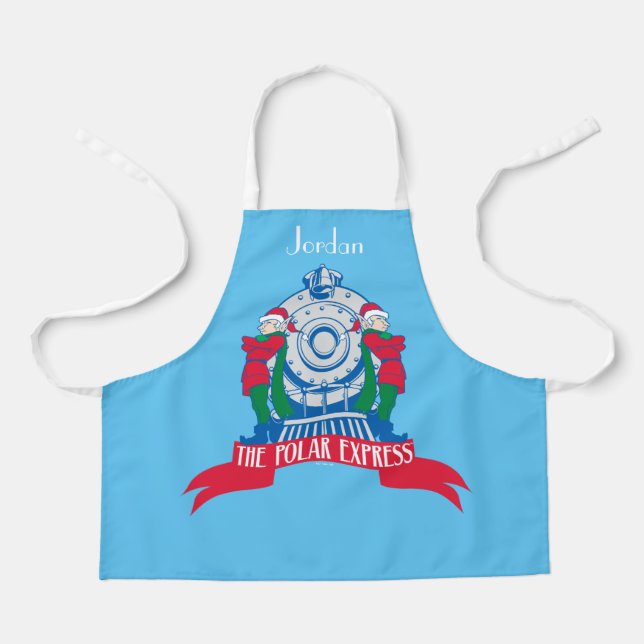 The Polar Express | Elves Standing By Train Apron (Front)