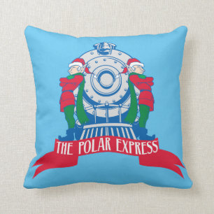 The Polar Express   Elves Standing By Train Cushion