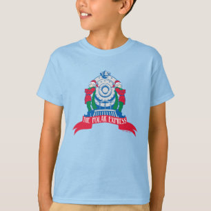 The Polar Express Elves Standing By Train T-Shirt