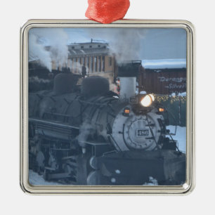 The Polar Express Engine Metal Tree Decoration