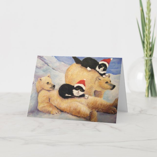 THE POLAR EXPRESS HOLIDAY CARD (Front)