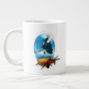 The Polar Express   Holiday Framed Train Arrival Large Coffee Mug