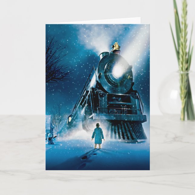 The Polar Express Pajama Card (Front)