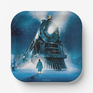 The Polar Express Pajama Paper Plate