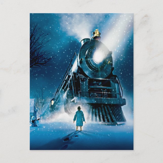 The Polar Express Pajama Postcard (Front)