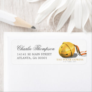 The Polar Express Pajama Slumber Party Return Address Label