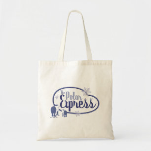 The Polar Express   Polar Bears Retro Graphic Tote Bag
