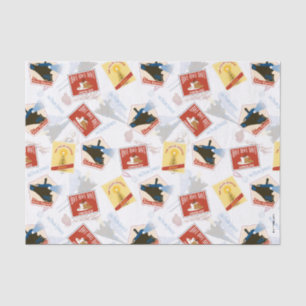 The Polar Express   Retro Sticker Pattern Tissue Paper