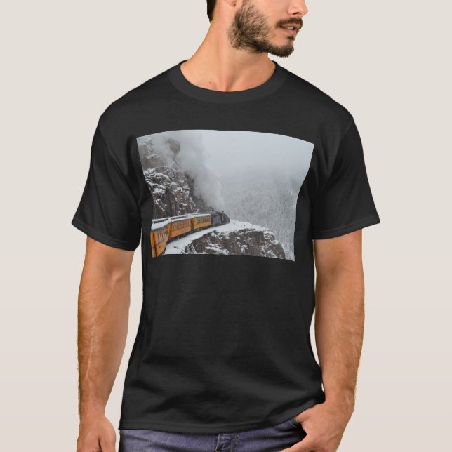 The Polar Express Rounds the Bend T-Shirt (Front)