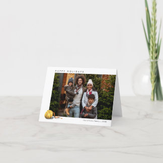 The Polar Express Sleigh Bell | Photo Holiday Card