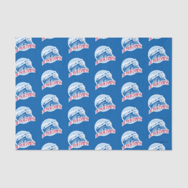 The Polar Express | Train Badge Tissue Paper (Front)