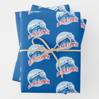 The Polar Express | Train Badge Wrapping Paper Sheet