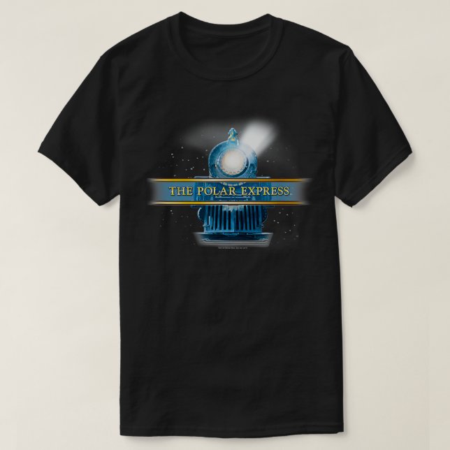 The Polar Express Train Logo T-Shirt (Design Front)