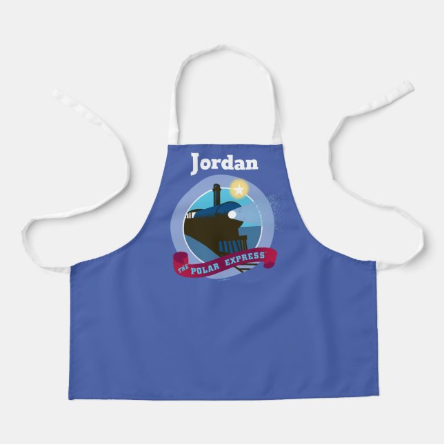 The Polar Express | Vintage Train Badge Apron (Front)