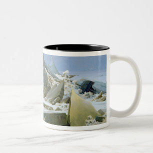 The Polar Sea, 1824 Two-Tone Coffee Mug