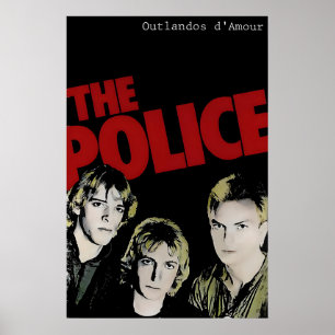 The Police 1978 Promo Poster Print 1