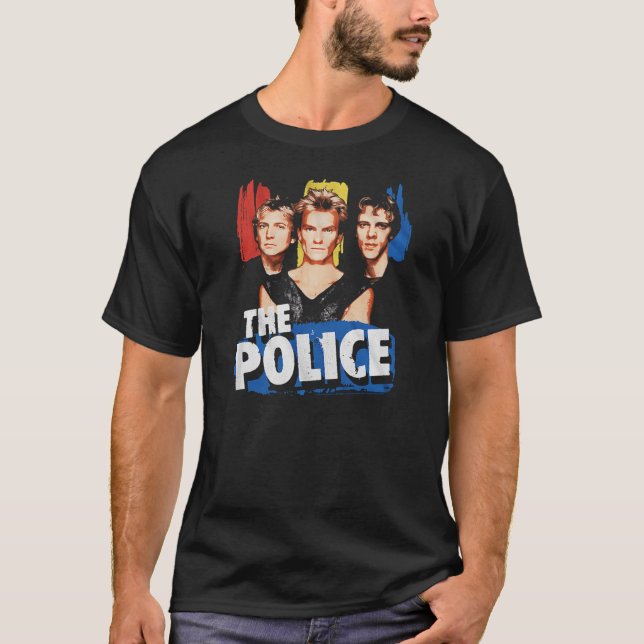 The Police Rock Group    T-Shirt (Front)