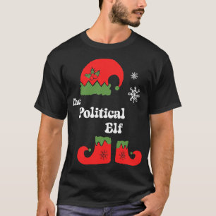 The Political Elf Christmas Elf Tee Family Matchin