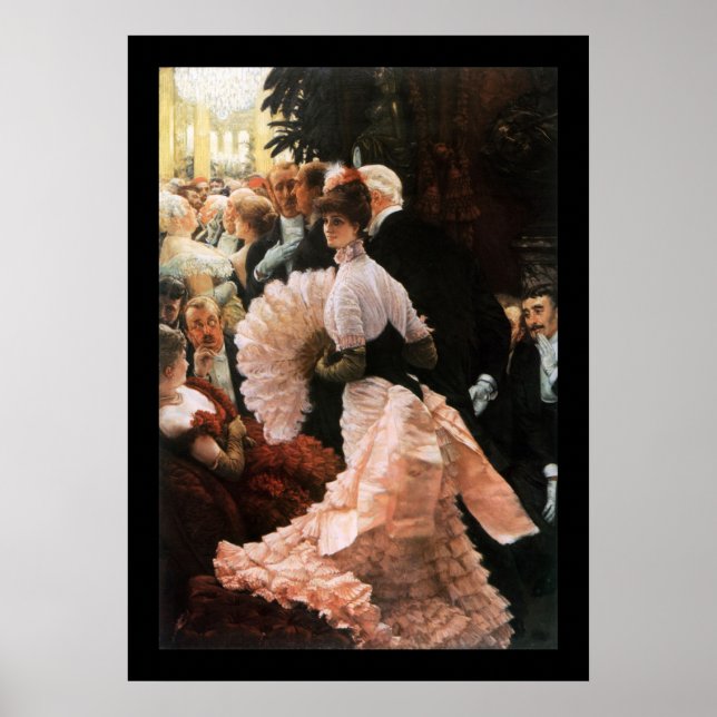 The Political Lady by James Tissot Poster (Front)