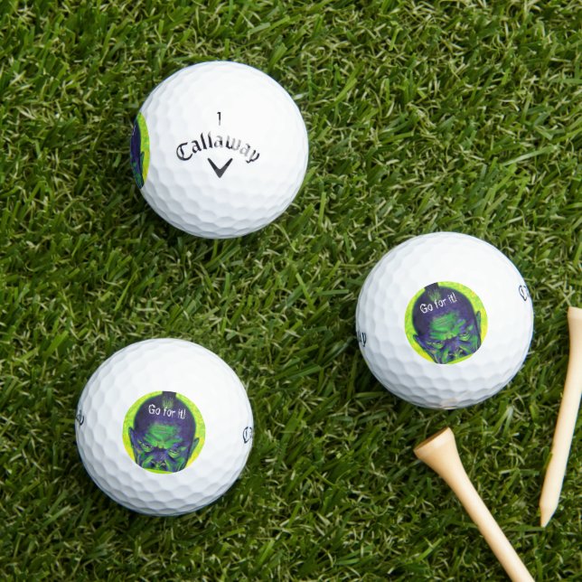 The Pomarat Golf Line Balls (Insitu Grass)