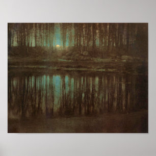 The Pond Moonlight Poster