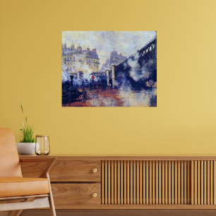 The Pont de l"Europe, Gare Saint-Lazare, Poster