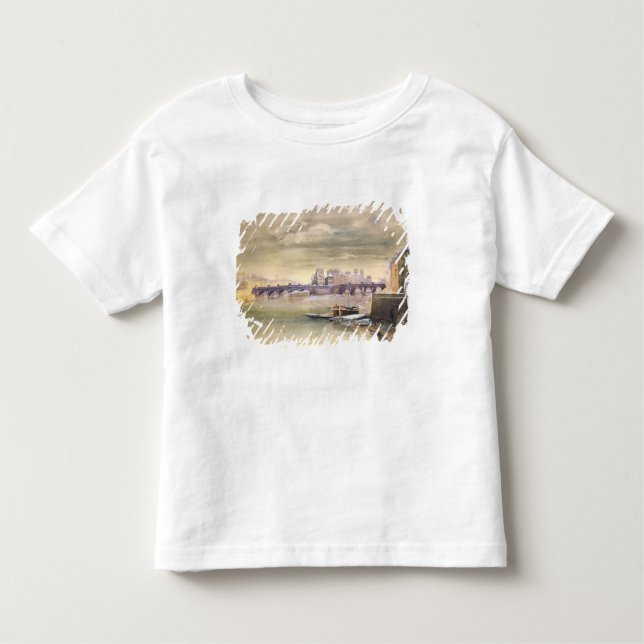 The Pont-Neuf and the Ile de la Cite, 1881 Toddler T-Shirt (Front)