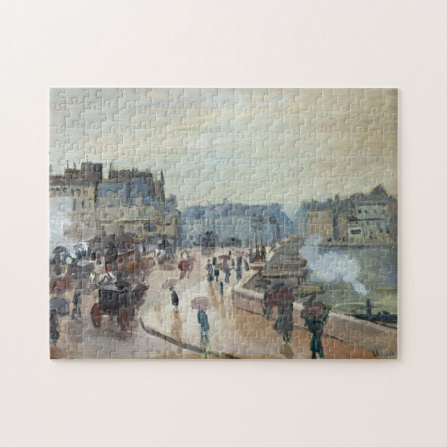 The Pont Neuf Monet Fine Art Jigsaw Puzzle (Horizontal)