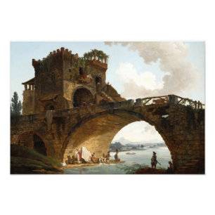 The Ponte Salario, 1775 by Hubert Robert Photo Print