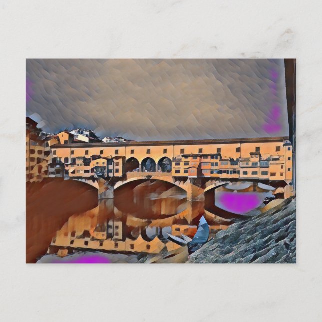 The Ponte Vecchio Card (Front)