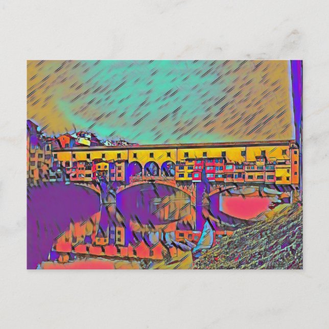 The Ponte Vecchio Card (Front)