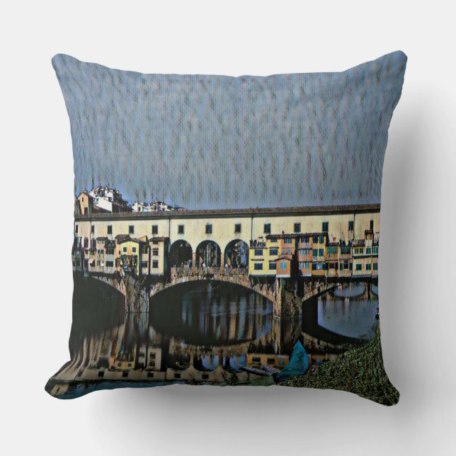 The Ponte Vecchio Cushion (Front)