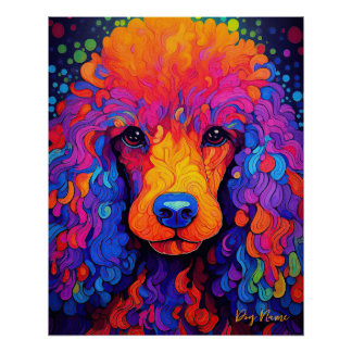 The Poodle Dog 001 - Zetton Ziana Poster