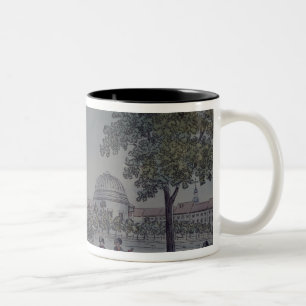 The Pool and French Church in Potsdam, c.1796 Two-Tone Coffee Mug