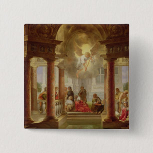 The Pool of Bethesda, 1645 15 Cm Square Badge