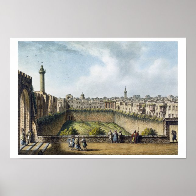 The Pool of Bethesda, Jerusalem, pub. by William W Poster (Front)