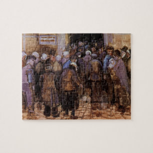 The Poor and Money by Vincent van Gogh Jigsaw Puzzle