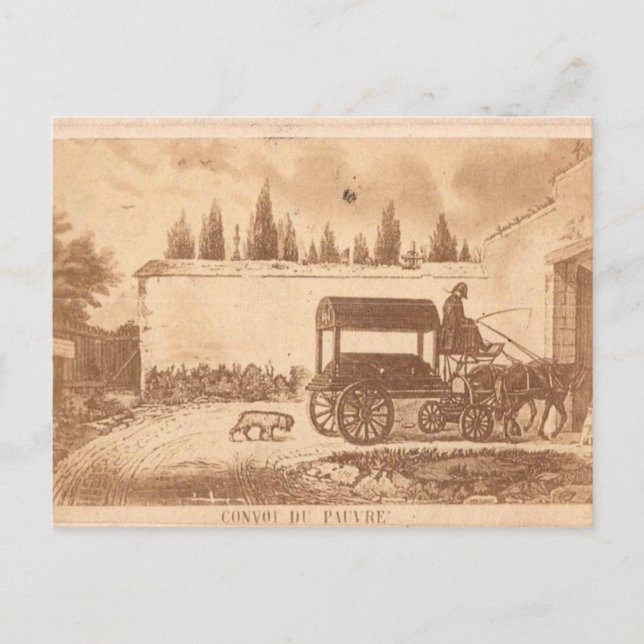 "the poor convoy" Pierre-Roch VIGNERON Postcard (Front)