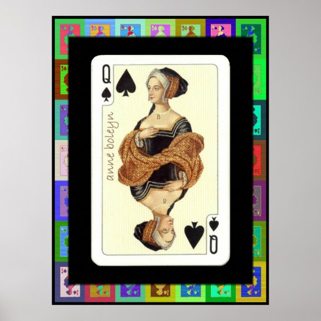 The Pop Art Anne Boleyn Poster (Front)