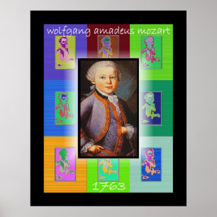 The Pop Art little Mozart Poster