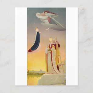 The Pope of Rome, Virgin Mary and Jesus