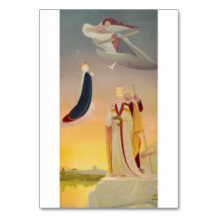 The Pope of Rome, Virgin Mary and Jesus Table Number