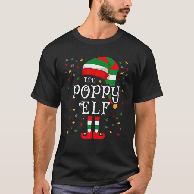 The Poppy Elf Shirt Christmas Family Matching Grou (Front)