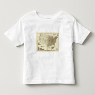 the Population density of counties Toddler T-Shirt