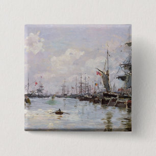 The Port 15 Cm Square Badge