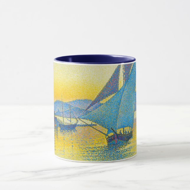 The Port at Sunset, Signac Mug (Center)