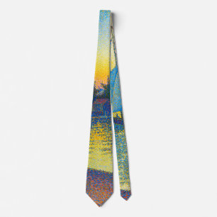 The Port at Sunset, Signac Tie